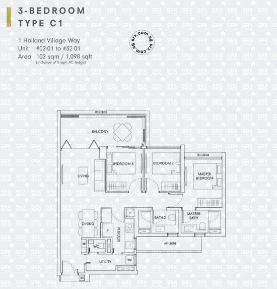 One Holland Village Residences Drone and Condo Details Holland